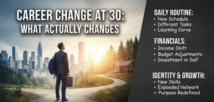 Career Change at 30: What Actually Changes