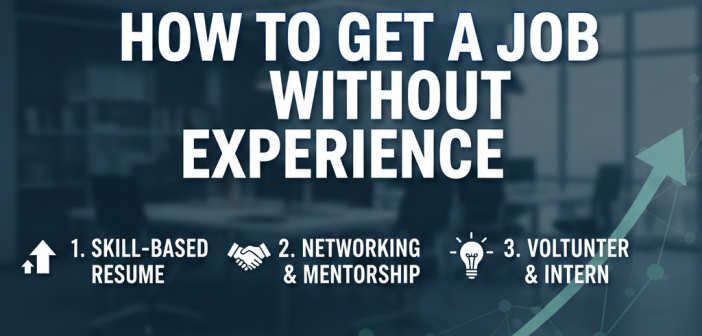 how to get a job without experience