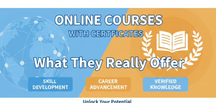 online courses with certificates