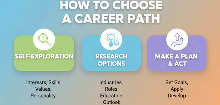 how to choose a career path