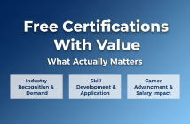 free certifications with value