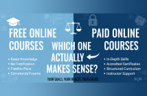 free vs paid online courses
