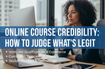 online course credibility